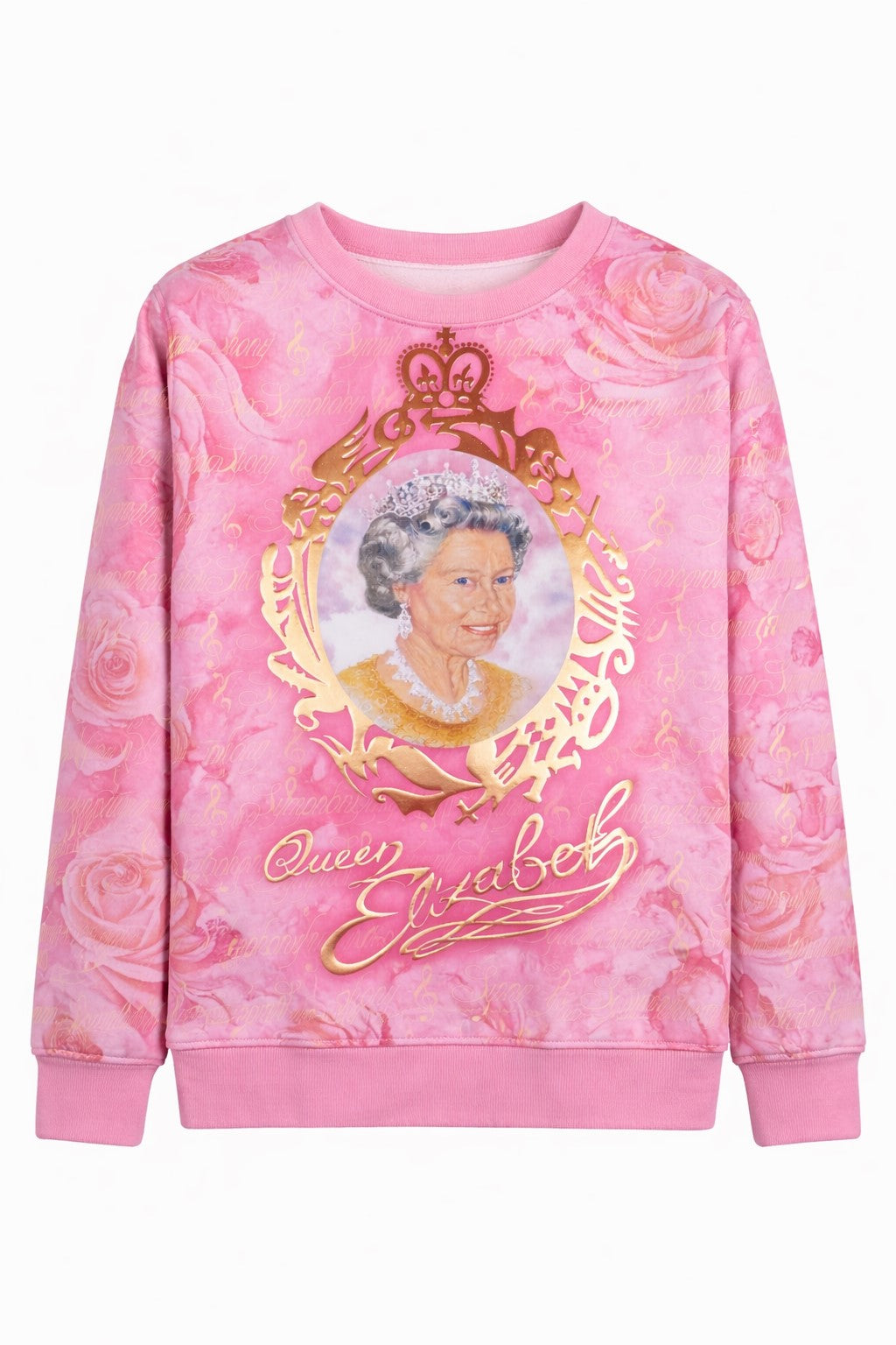 Hoodie - Queen Elizabeth Face