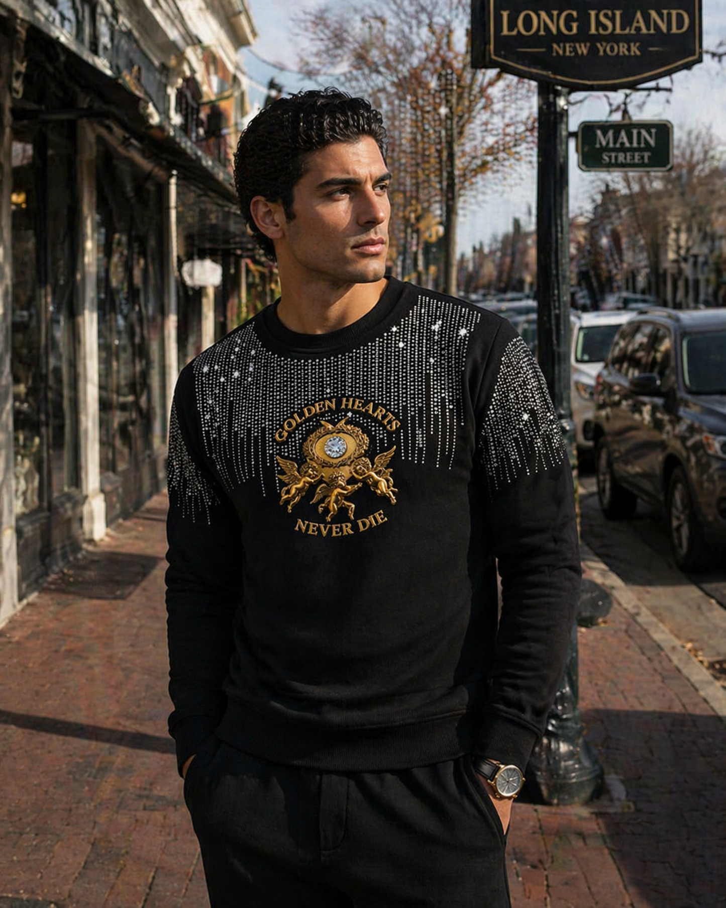 Sweatshirt - Golden Hearts Never Die