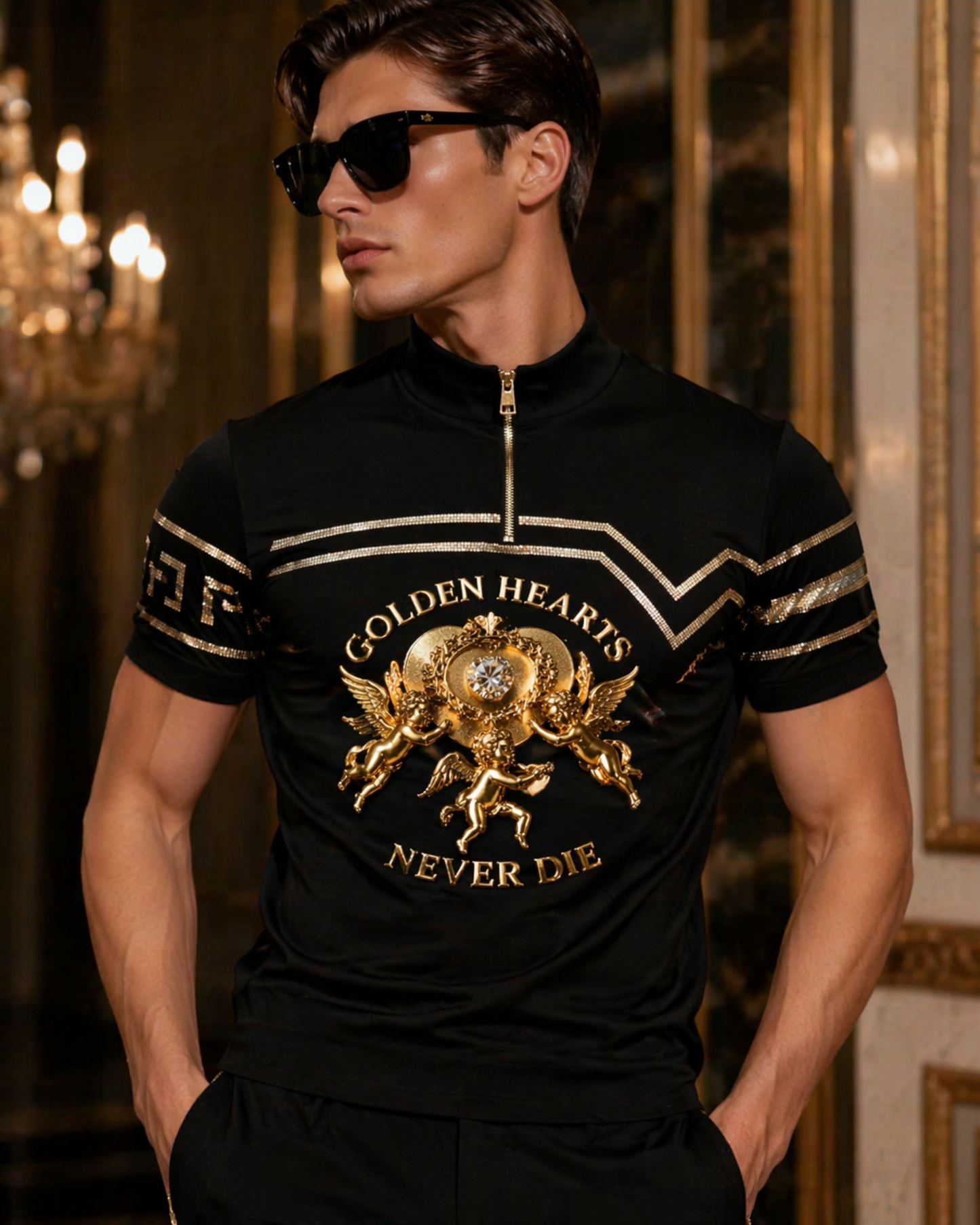 T-shirt - Golden Hearts Never Die