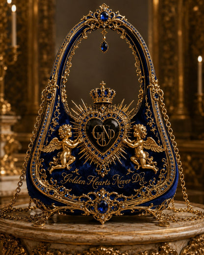 Luxury Bag Golden Hearts Never Die