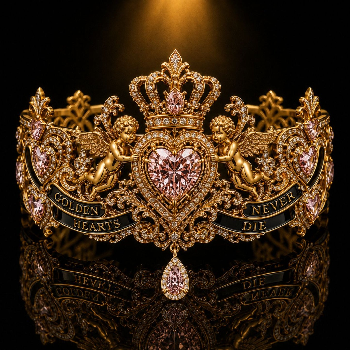 Queen Crown Gold & Diamond