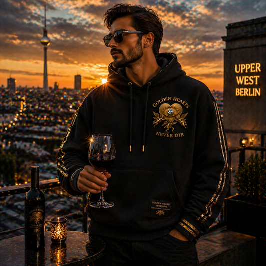 Hoodie Golden Hearts Never Die