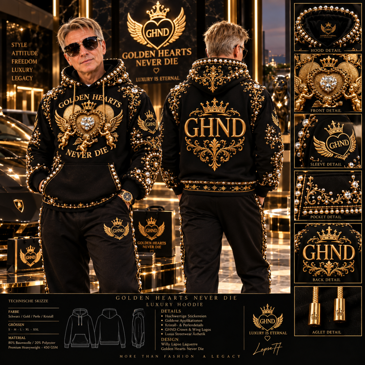 Hoodie Luxurious Limited Edition