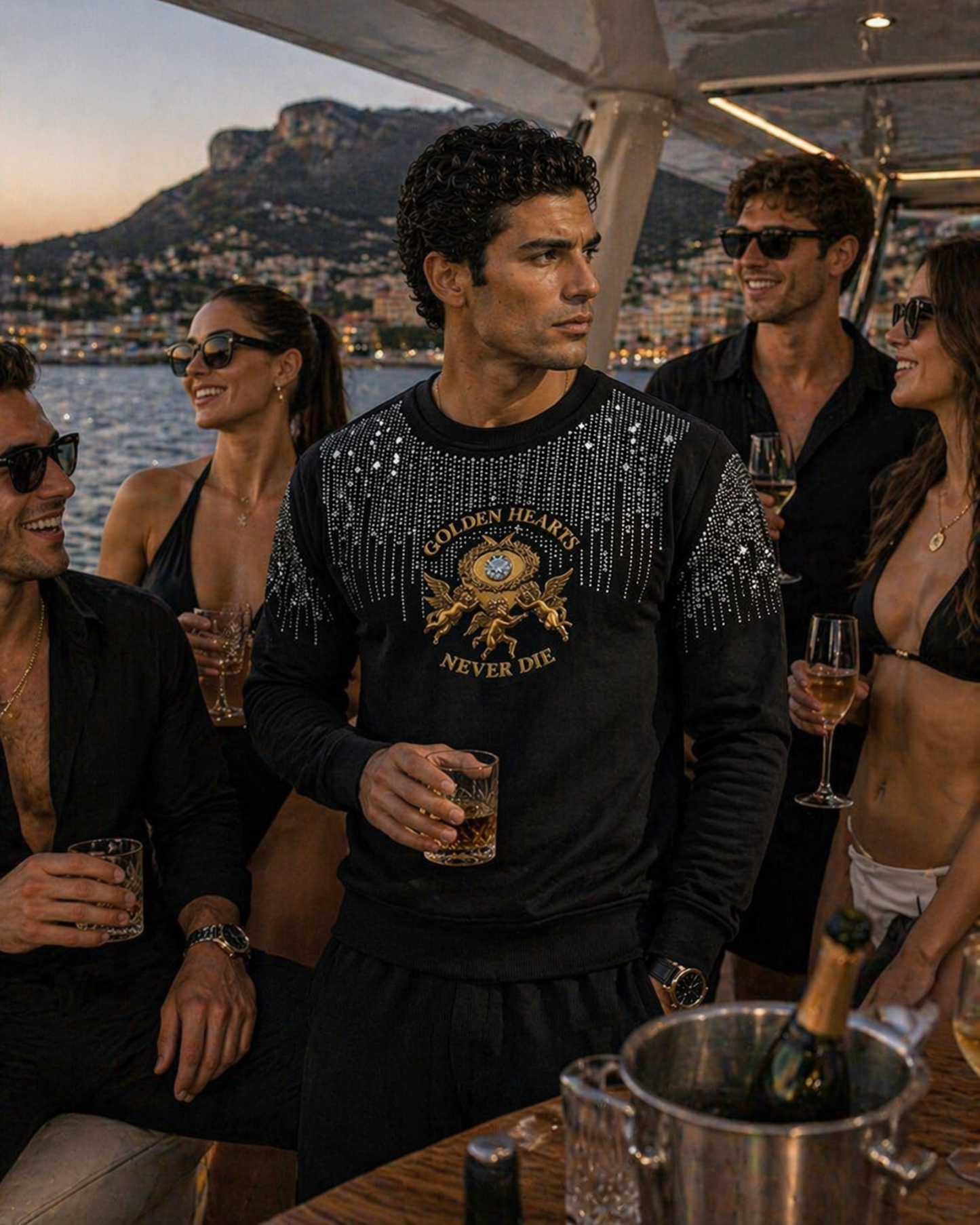 Sweatshirt - Golden Hearts Never Die