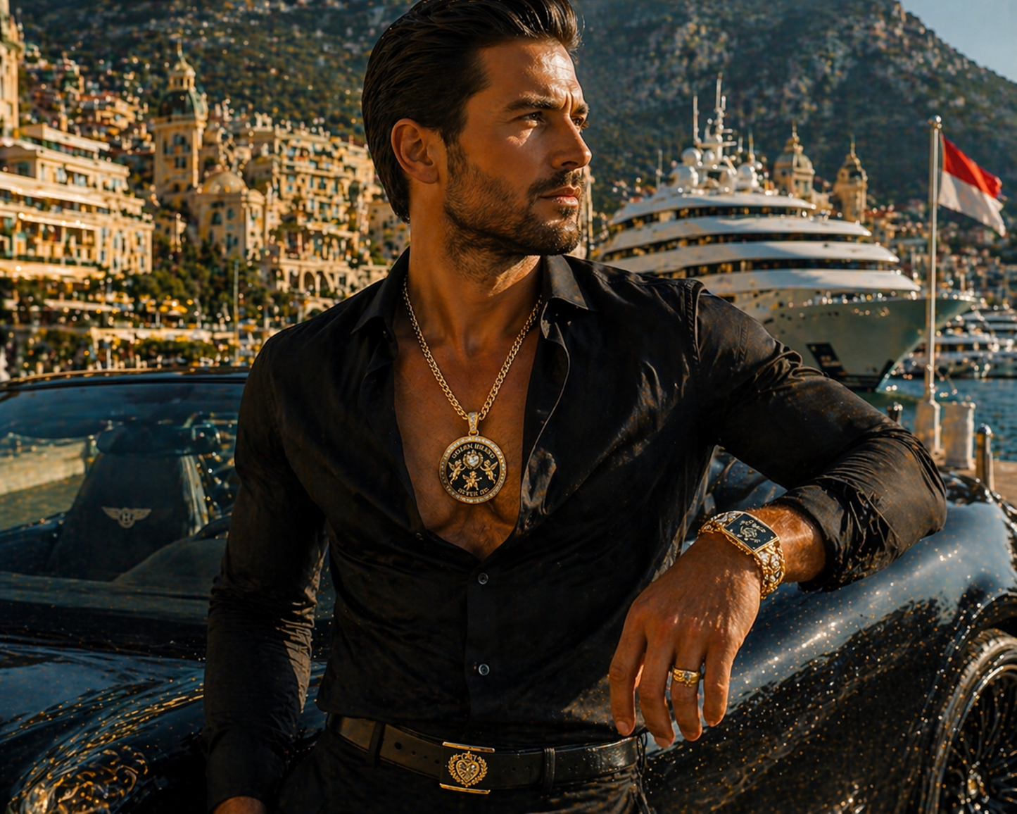 Male Golden Set - Golden Herats Never Die