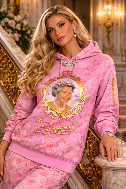 Hoodie - Queen Elizabeth Face