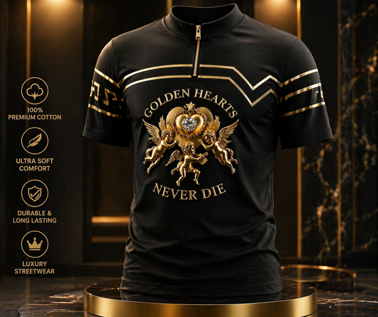 T-shirt - Golden Hearts Never Die
