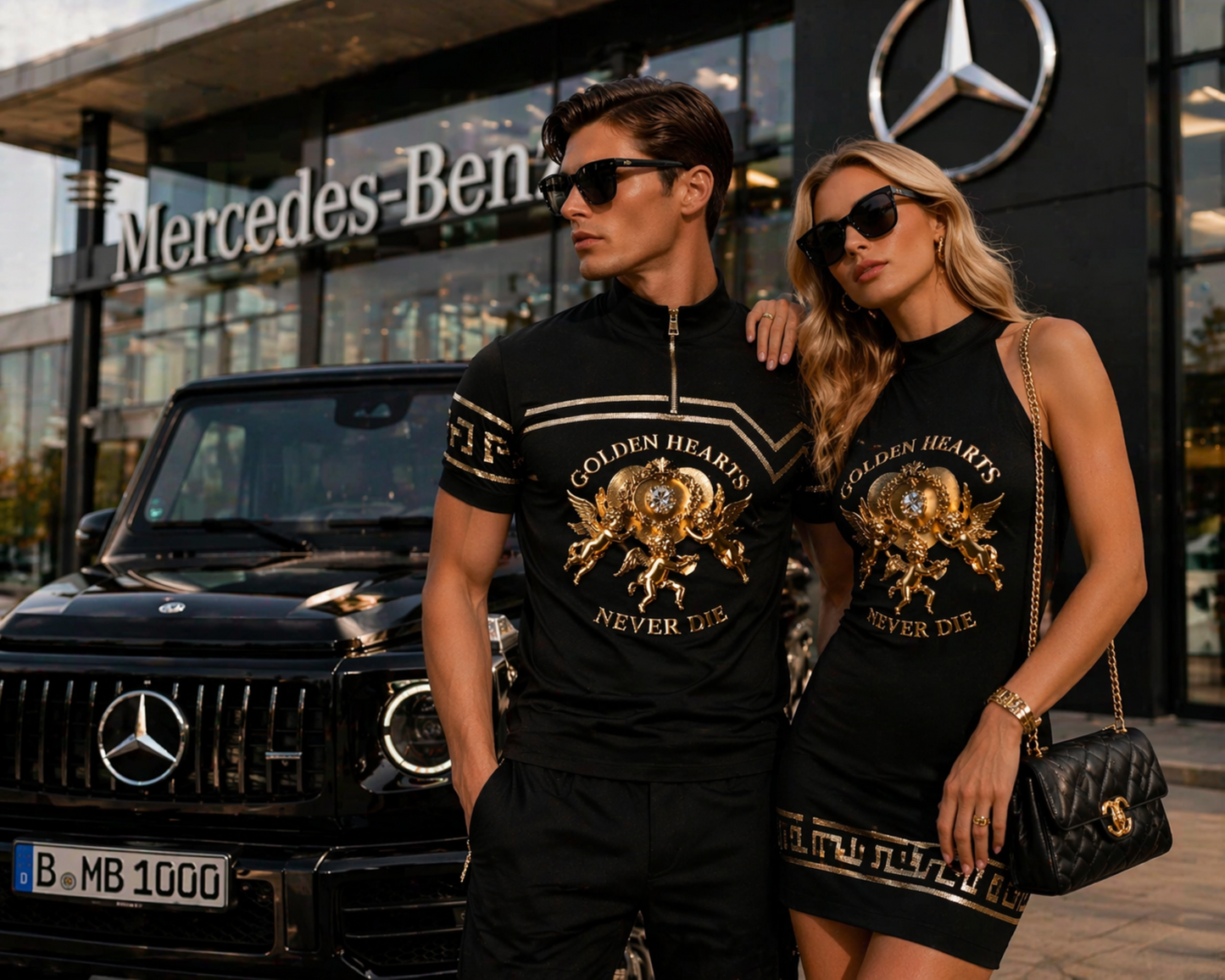 T-shirt - Golden Hearts Never Die