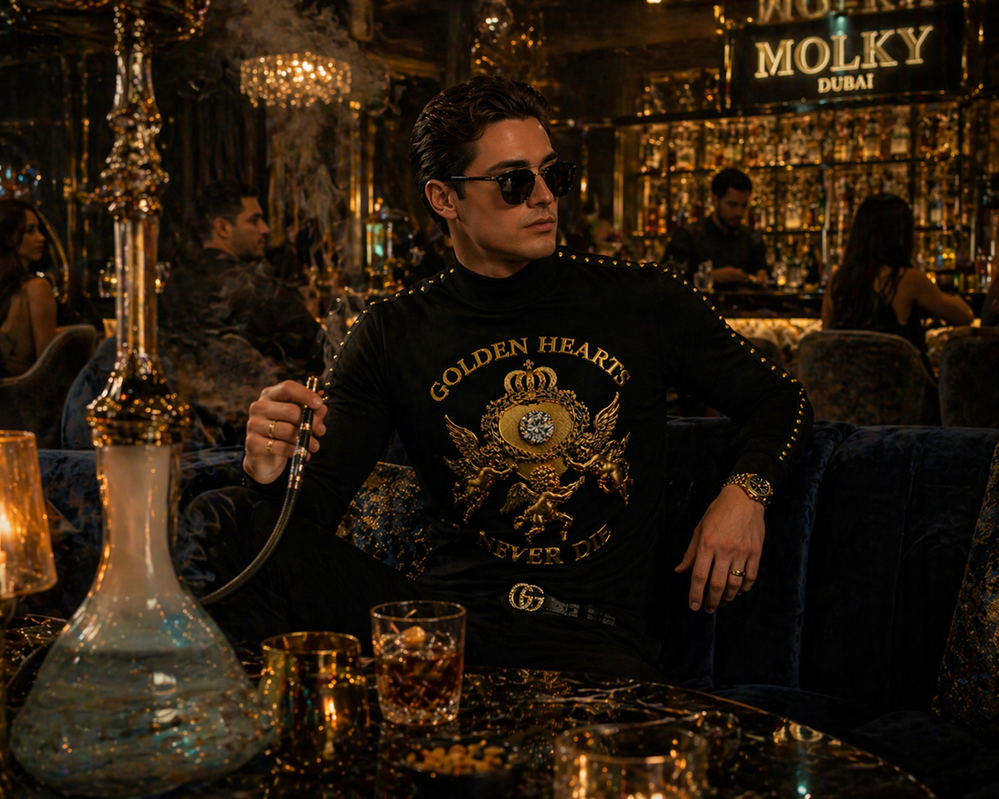 Sweatshirt - Golden Hearts Never Die