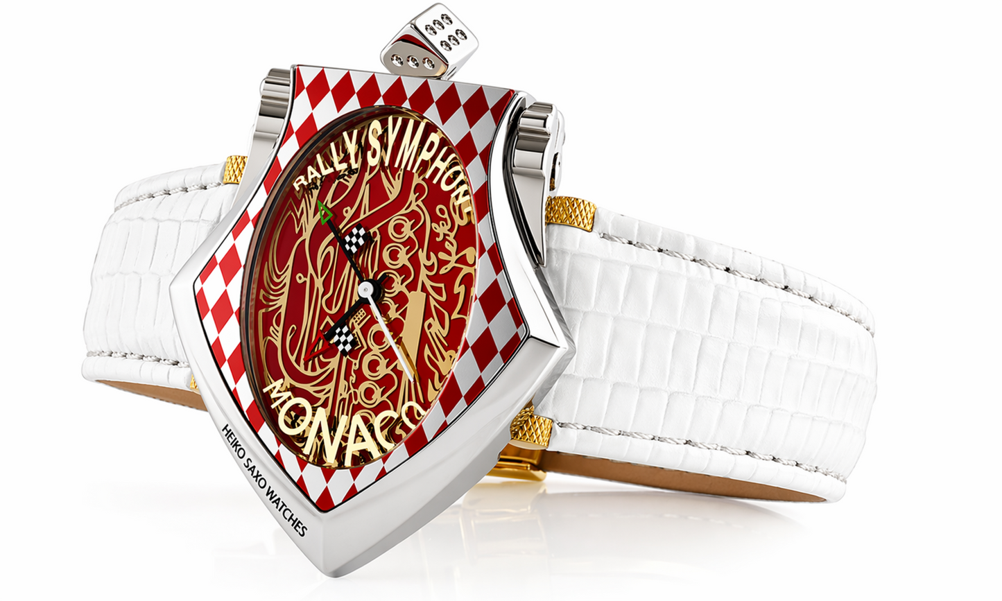 Heiko Saxo - Watch Rally Symphony Monaco – Swiss Made Automatic